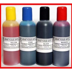 Zgodny zestaw atrament barwnikowy JETTEC do Epson seria L 4x100 ml